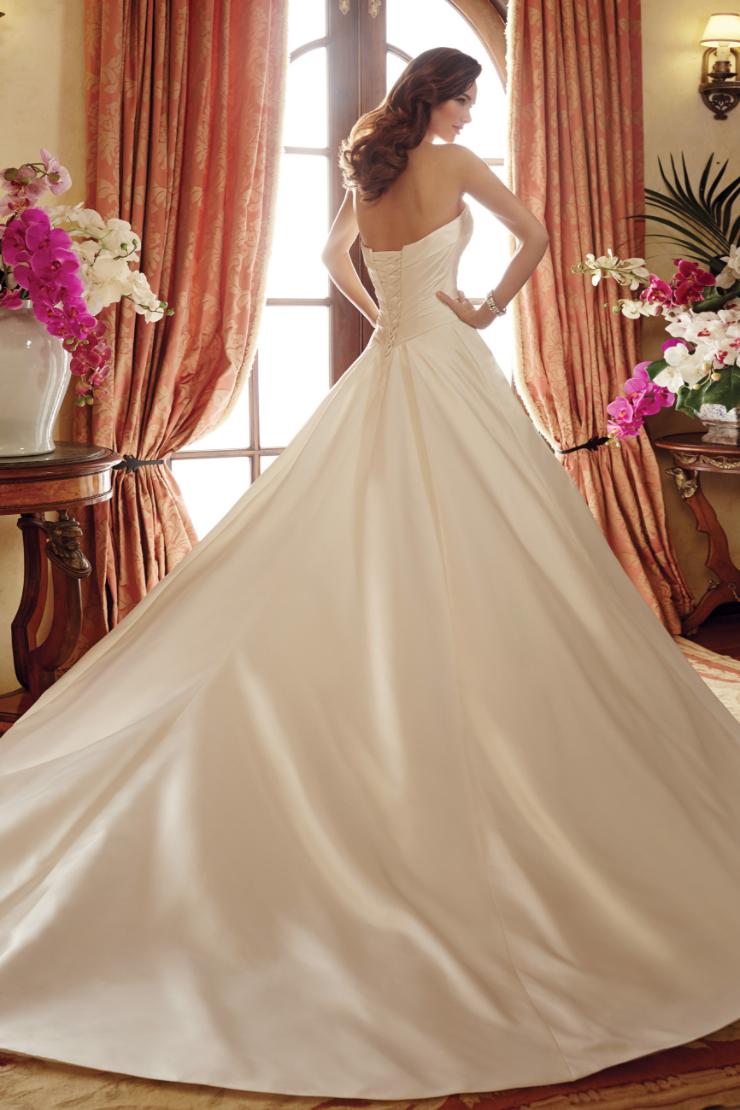 Majestic Strapless A-Line Corset Wedding Dress Desiree