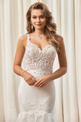 Sexy Fitted Wedding Dress with Sheer Bodice Nicola