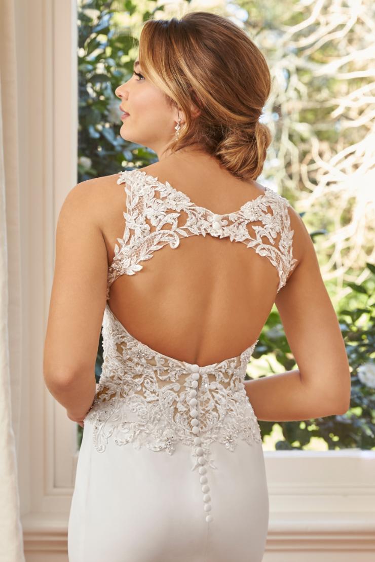 Dazzling Trumpet Gown with Keyhole Back Nicola Grace