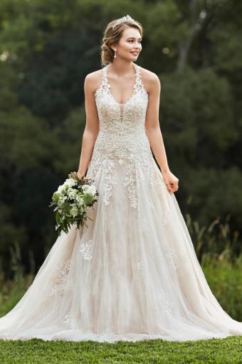 Modern Bridal Gown with Off-the-Shoulder Straps Katelyn