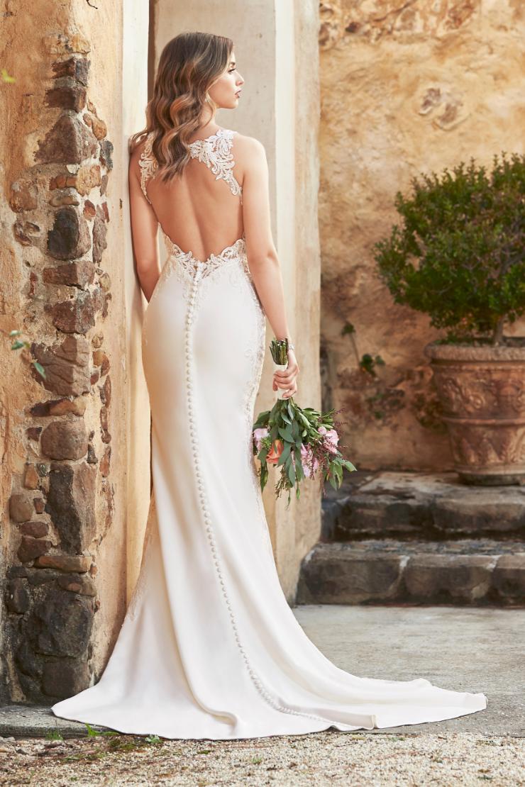 Sumptuous Wedding Gown with Plunging V-Neckline Rayna