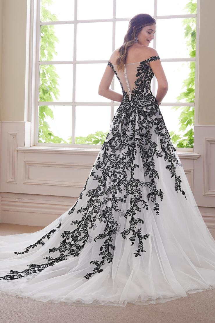 Unforgettable Lace Two-Piece Wedding Gown Obsidian