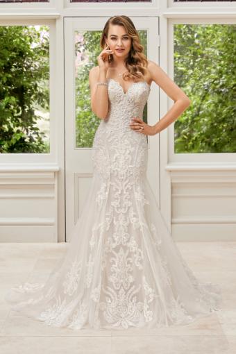 Classic Trumpet Wedding Gown with Lace Deanna