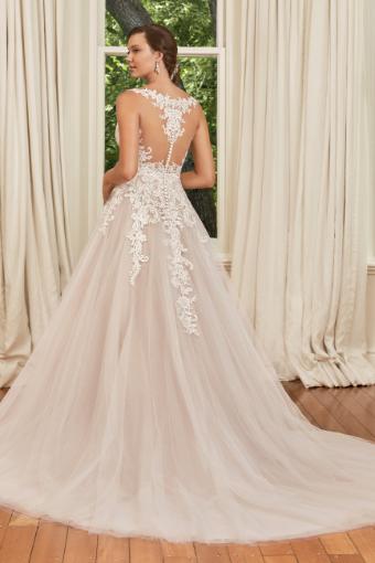 Sparkle Tulle Ballgown with Window Lace Back Stephanie