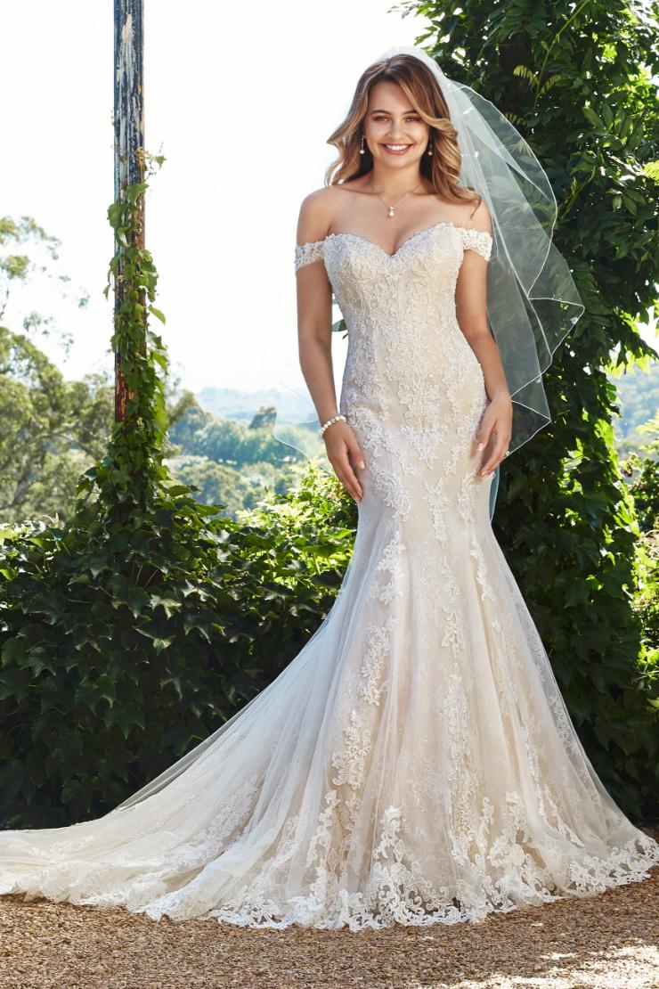 Classic Romantic Layered Lace Wedding Dress Kacey