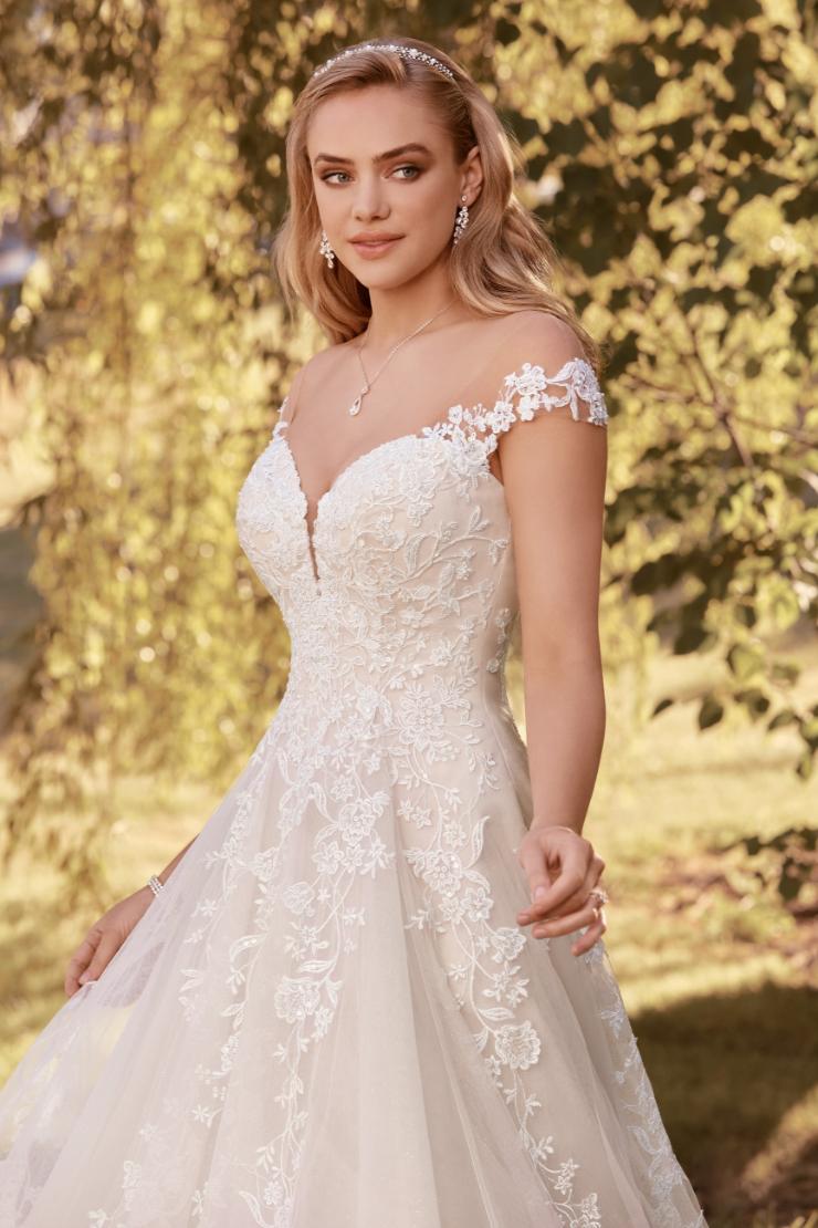 Glittery A-Line Princess Wedding Dress Kensley