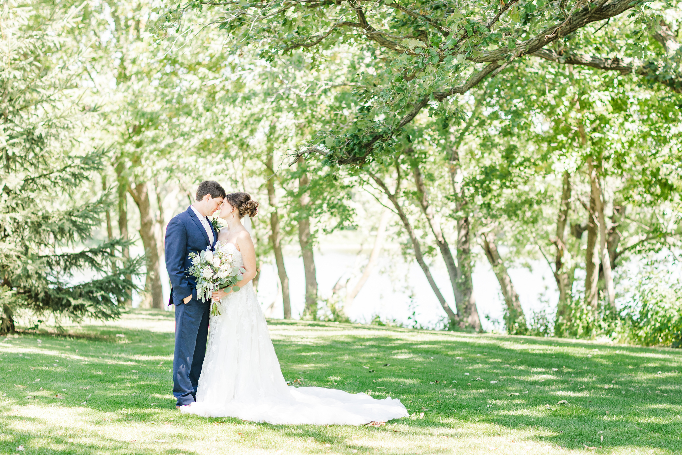 Picture-Perfect Outdoor Wedding in Sophia Tolli's Dreamy "Maeve" Gown