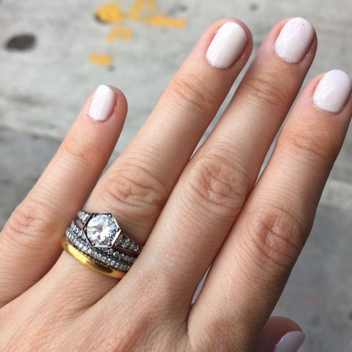 Stacked Wedding Ring Styles That'll Leave You Breathless ~ we ♥ this! moncheribridals.com