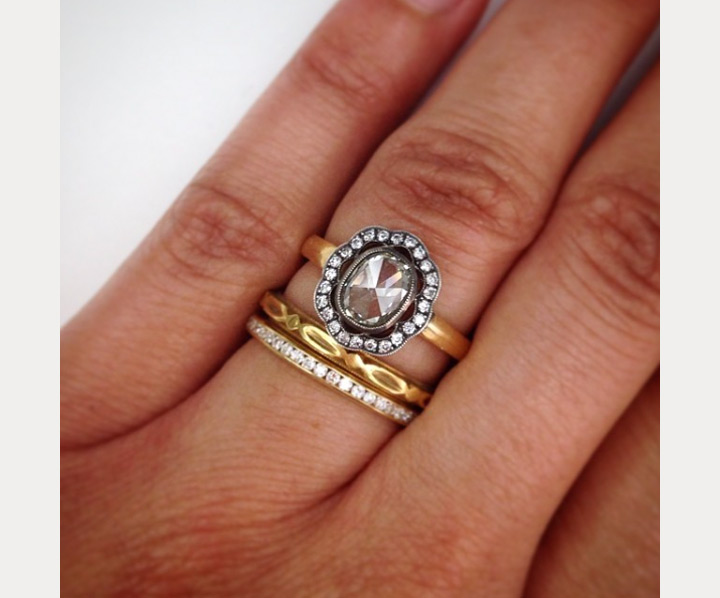 Stacked Wedding Ring Styles That'll Leave You Breathless ~ we ♥ this! moncheribridals.com
