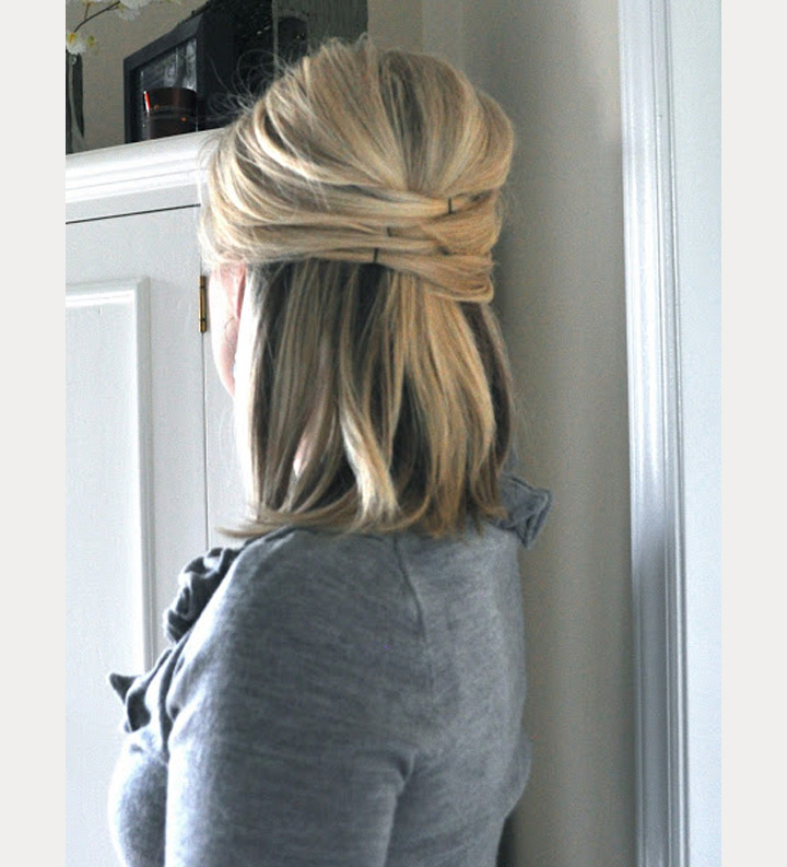 Crisscross Wedding Hair So Cool You'll Want To Copy ~ we ♥ this! moncheribridals.com 