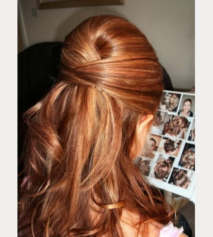 Crisscross Wedding Hair So Cool You'll Want To Copy ~ we ♥ this! moncheribridals.com 
