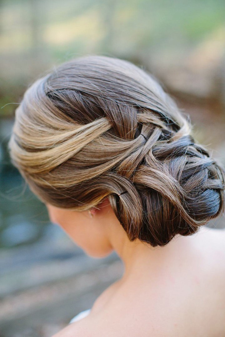 Crisscross Wedding Hair So Cool You'll Want To Copy ~ we ♥ this! moncheribridals.com 