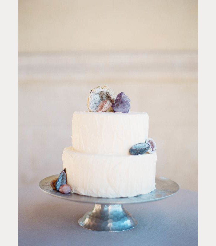 geode wedding decor