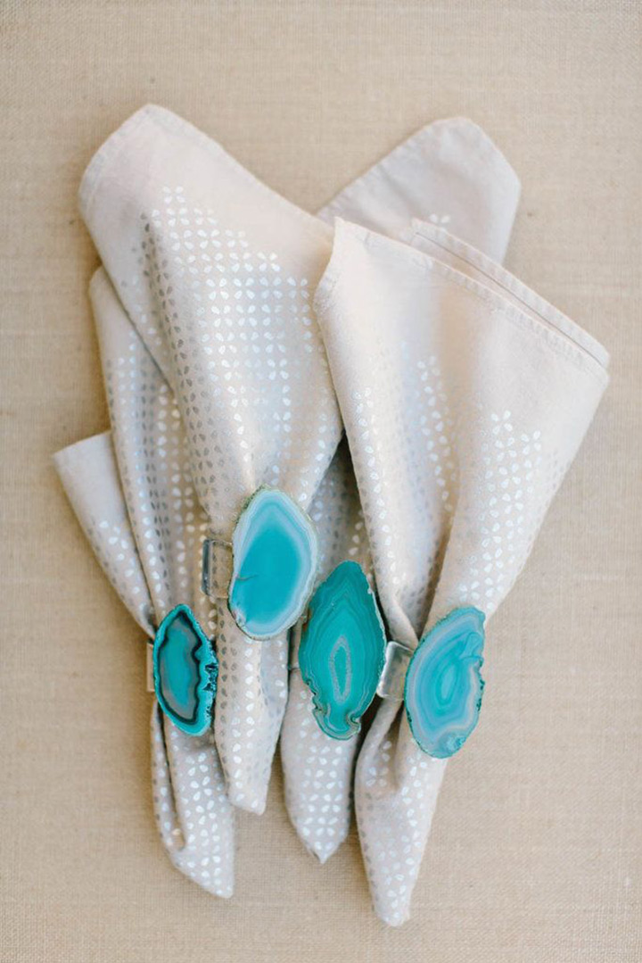 agate napkin holders