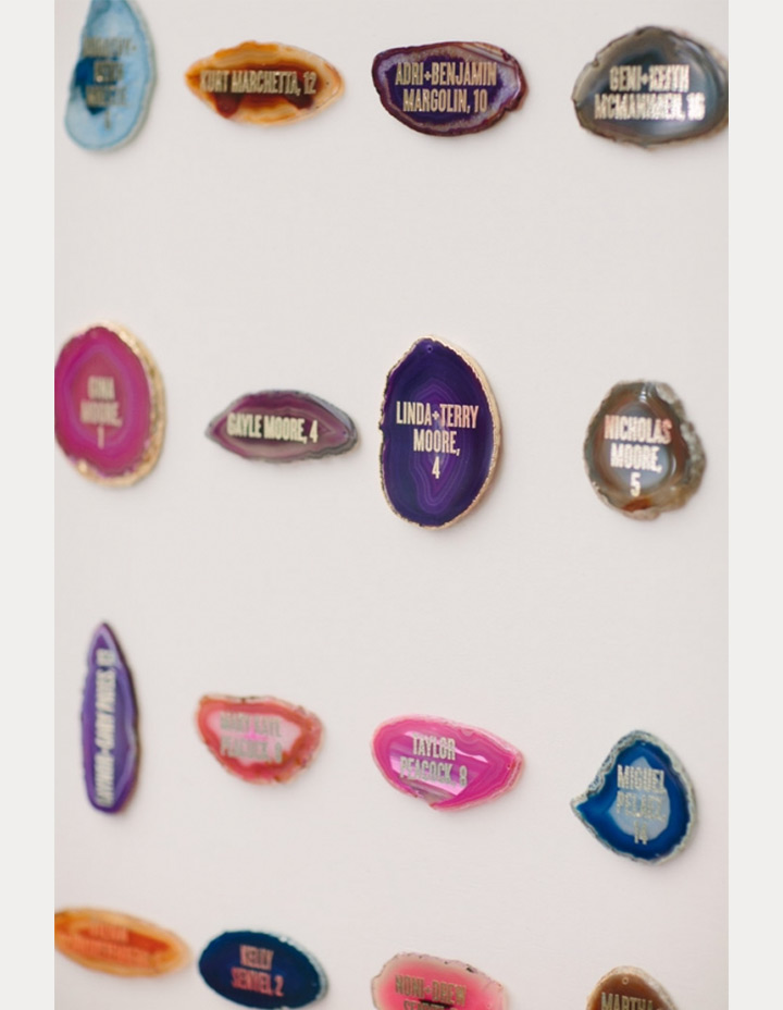 agate seating chart