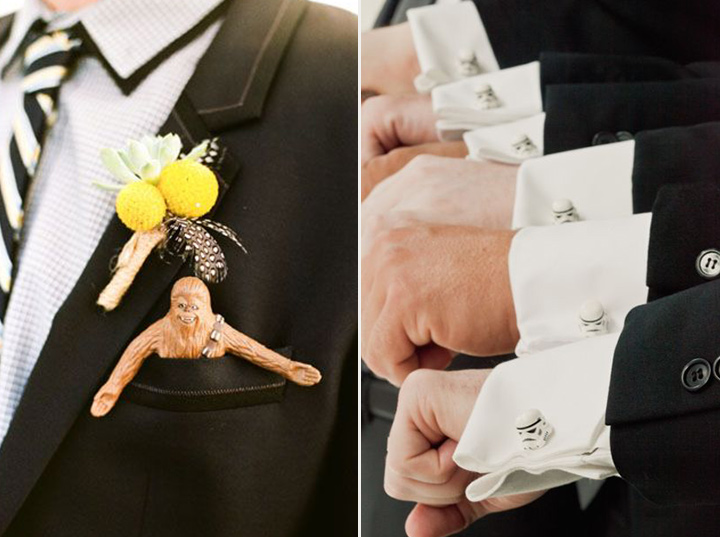 30 Ways to Get Your Star Wars ( Wedding) On! ~ we ❤ this! moncheribridals.com