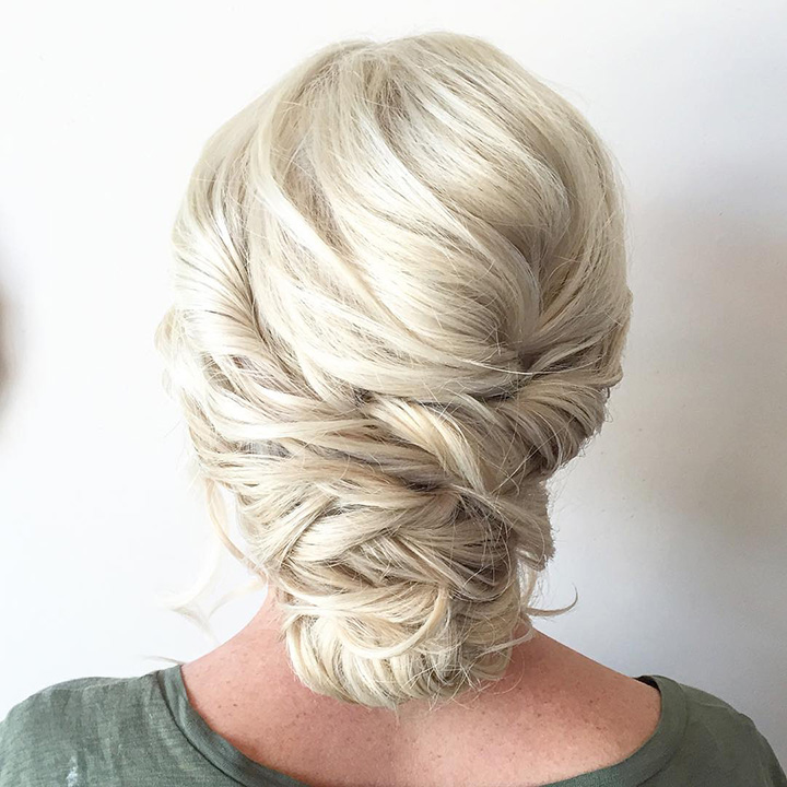 braided updo ~ we ❤ this! moncheribridals.com