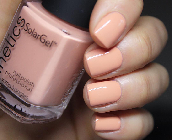 Nail color with deals pink dress