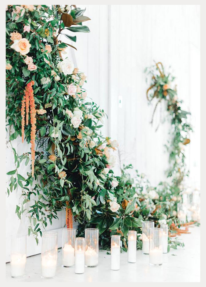 Epic Ceremony Backdrop By Details Dallas Floral & Events