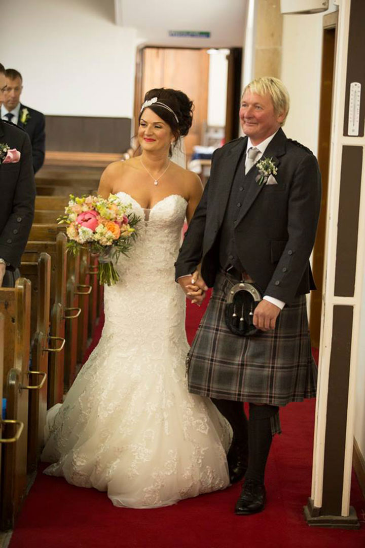 The Bride Looked Stunning in Sophia Tolli Palermo