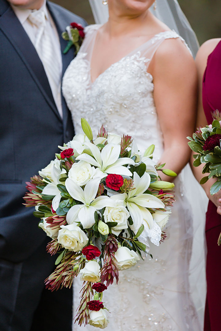 Stunning Bride Wears Sophia Tolli Fit & Flare Dress "Monaco"