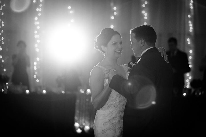 Stunning Bride Wears Sophia Tolli Fit & Flare Dress "Monaco"