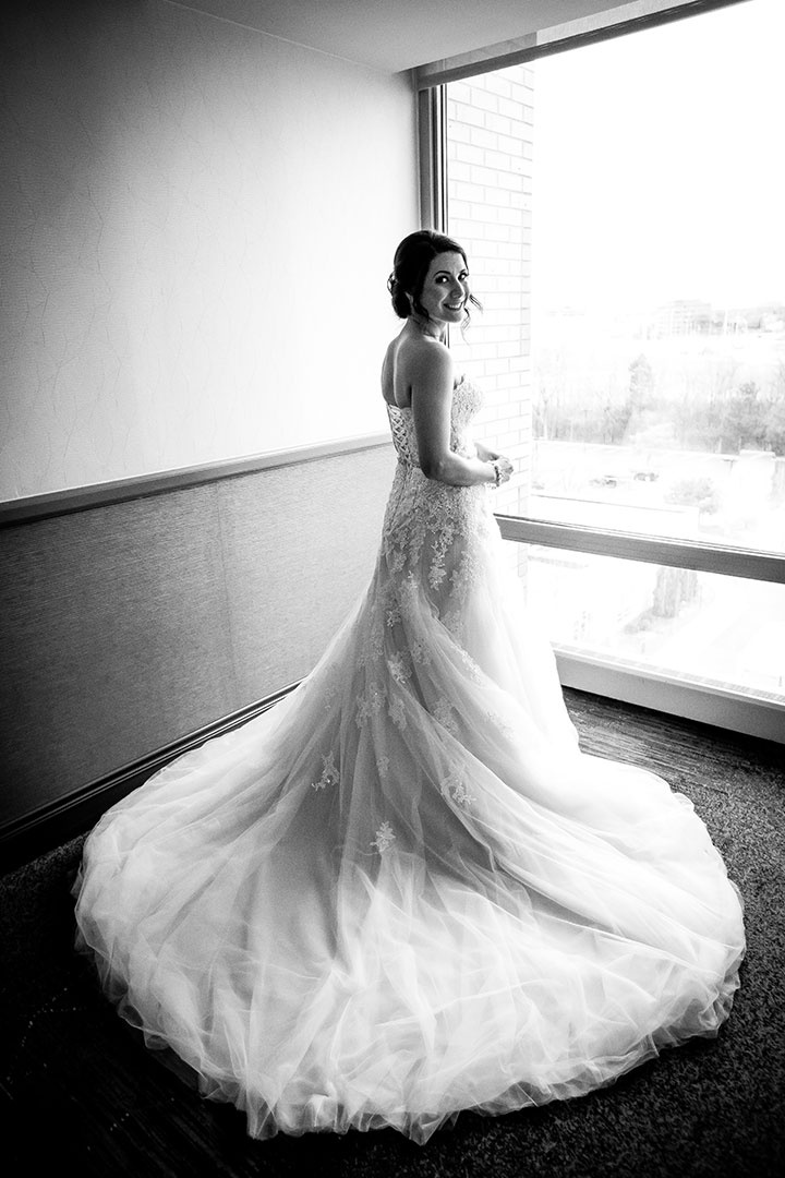 She Knew It Was "The One" ~ Sophia Tolli Prinia Dress