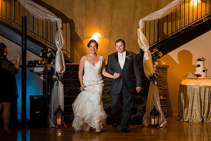 Stunning Bride Wears Sophia Tolli Fit & Flare Dress "Monaco"
