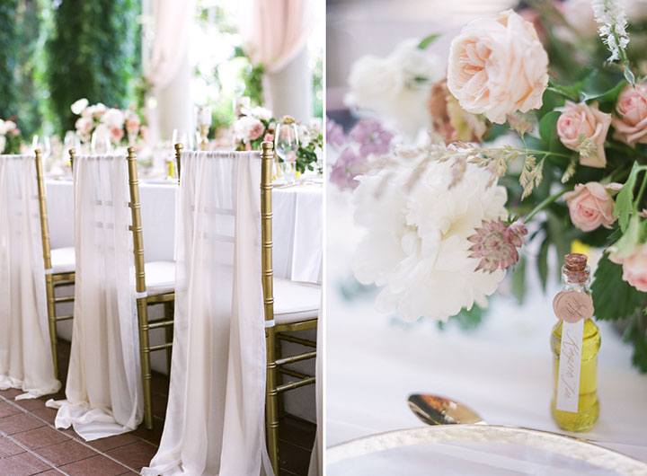 Dreamy Draped Wedding At Hycroft Manor