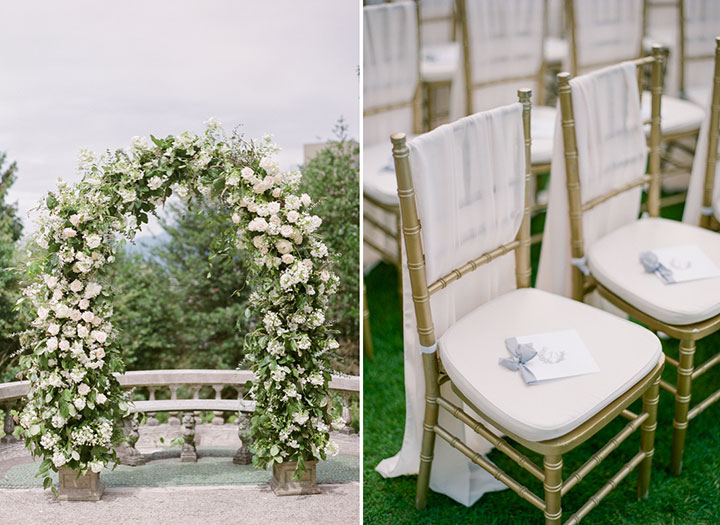 Dreamy Draped Wedding At Hycroft Manor