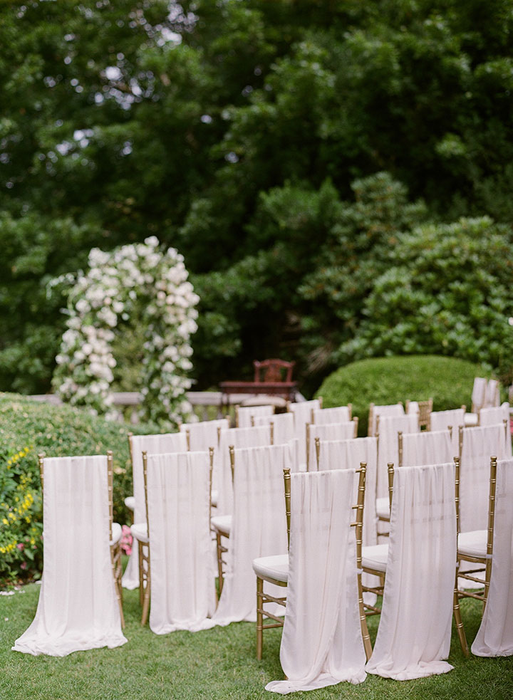 Dreamy Draped Wedding At Hycroft Manor