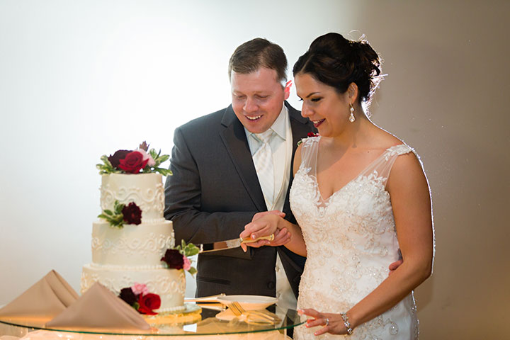Stunning Bride Wears Sophia Tolli Fit & Flare Dress "Monaco"