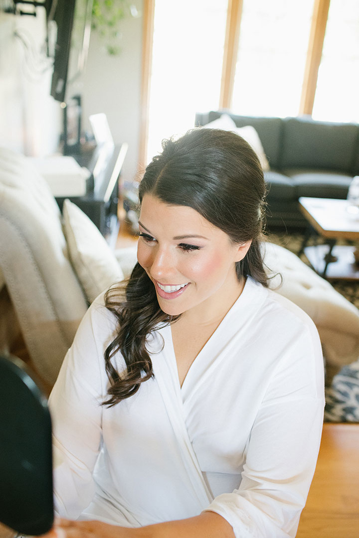 Beaming Bride Looks Stunning In Sophia Tolli "Fellini"