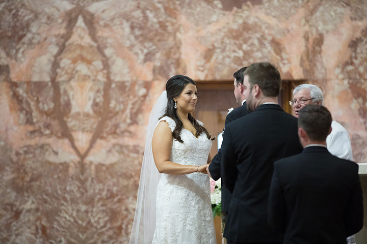 Beaming Bride Looks Stunning In Sophia Tolli "Fellini"