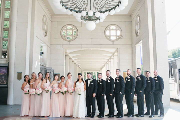 Beaming Bride Looks Stunning In Sophia Tolli "Fellini"