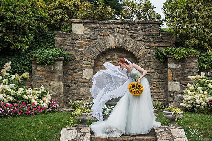 Misty Gray "Nightingale" By Sophia Tolli Is Perfection On This Bride