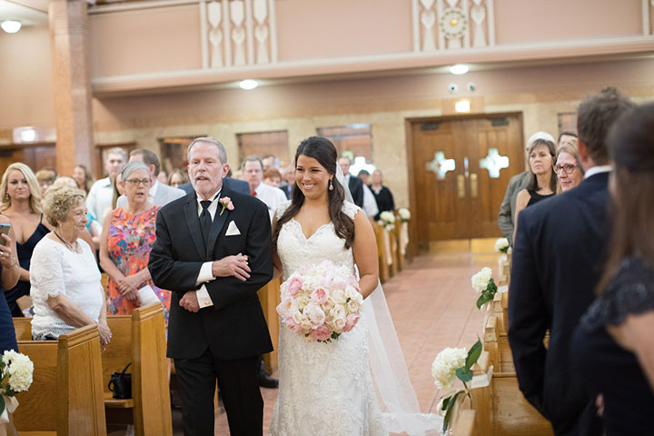 Beaming Bride Looks Stunning In Sophia Tolli "Fellini"