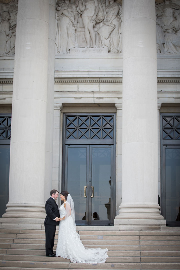 Beaming Bride Looks Stunning In Sophia Tolli "Fellini"