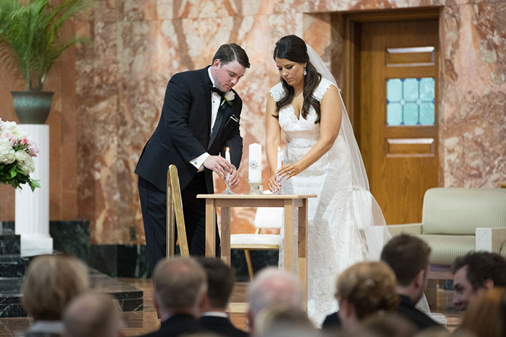 Beaming Bride Looks Stunning In Sophia Tolli "Fellini"