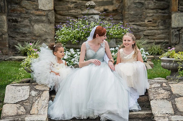Misty Gray "Nightingale" By Sophia Tolli Is Perfection On This Bride