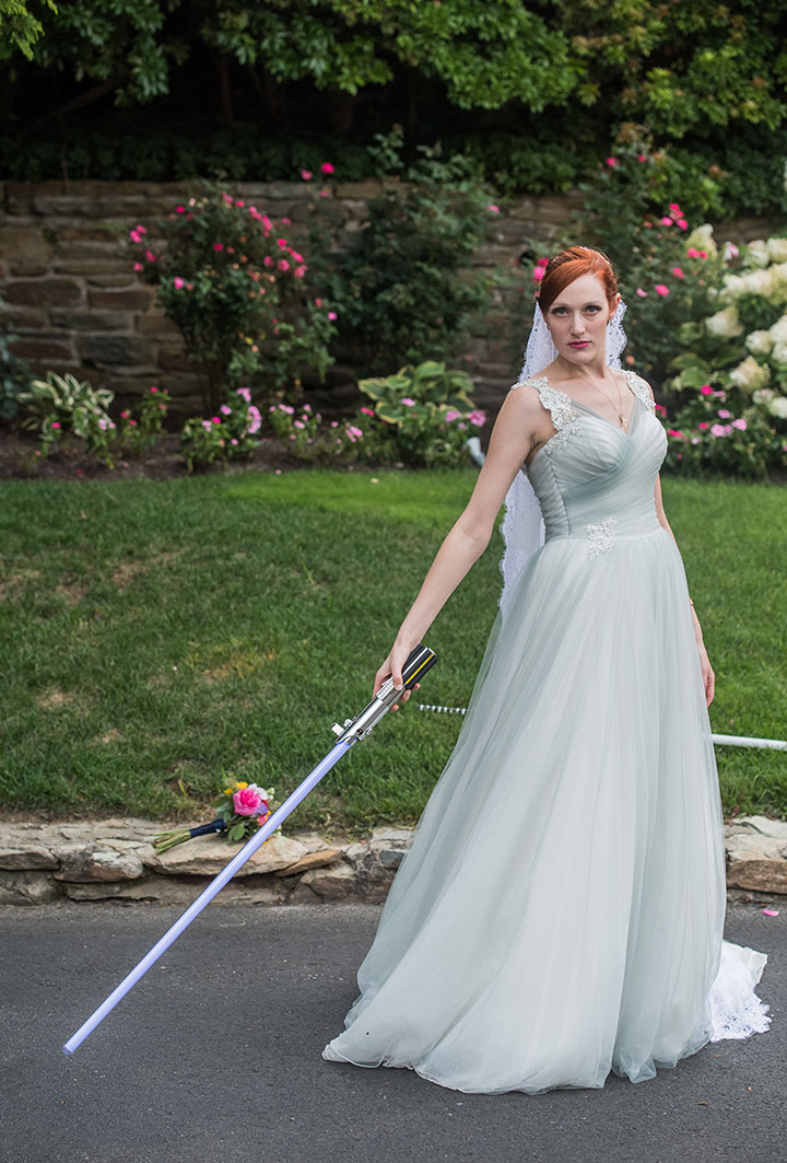 Misty Gray "Nightingale" By Sophia Tolli Is Perfection On This Bride