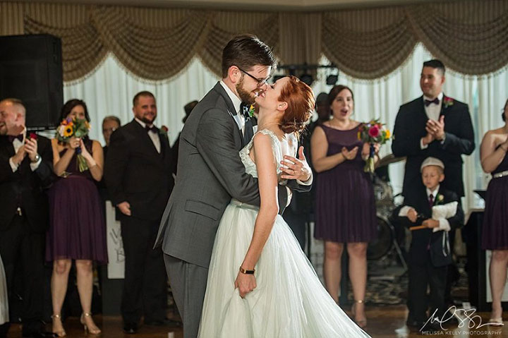 Misty Gray "Nightingale" By Sophia Tolli Is Perfection On This Bride