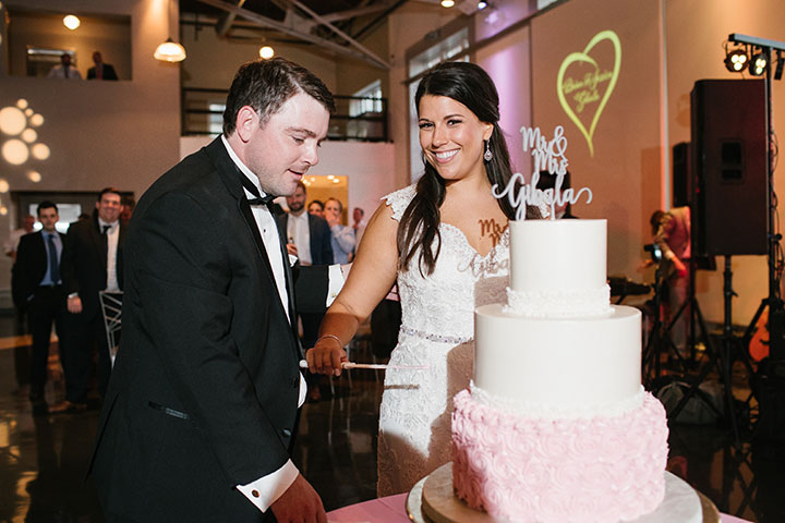Beaming Bride Looks Stunning In Sophia Tolli "Fellini"