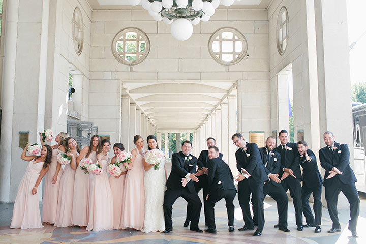 Beaming Bride Looks Stunning In Sophia Tolli "Fellini"