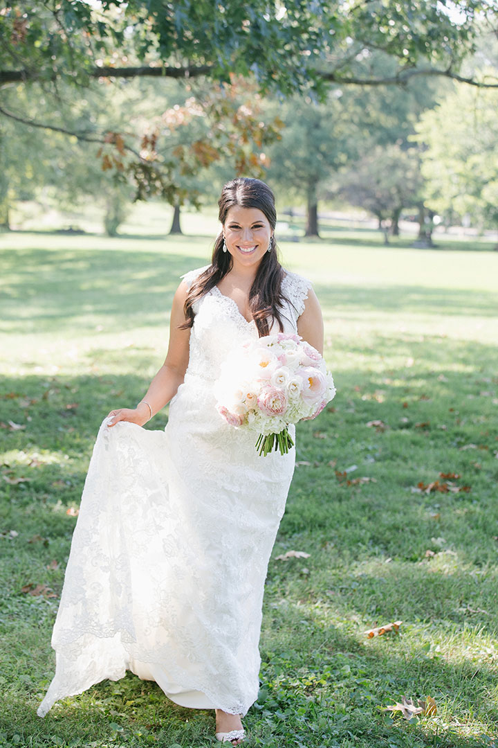 Beaming Bride Looks Stunning In Sophia Tolli "Fellini"