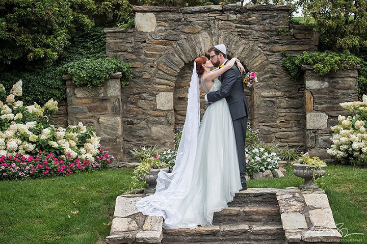 Misty Gray "Nightingale" By Sophia Tolli Is Perfection On This Bride