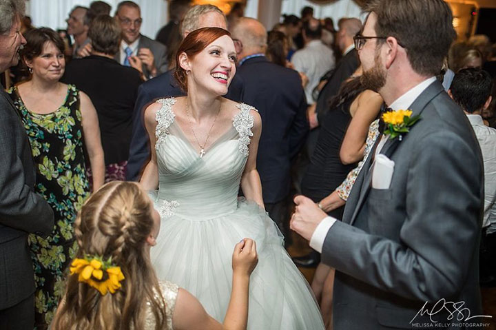 Misty Gray "Nightingale" By Sophia Tolli Is Perfection On This Bride