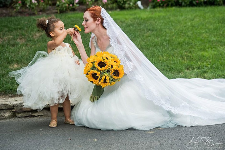Misty Gray "Nightingale" By Sophia Tolli Is Perfection On This Bride
