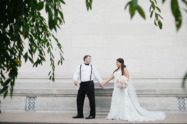 Beaming Bride Looks Stunning In Sophia Tolli "Fellini"