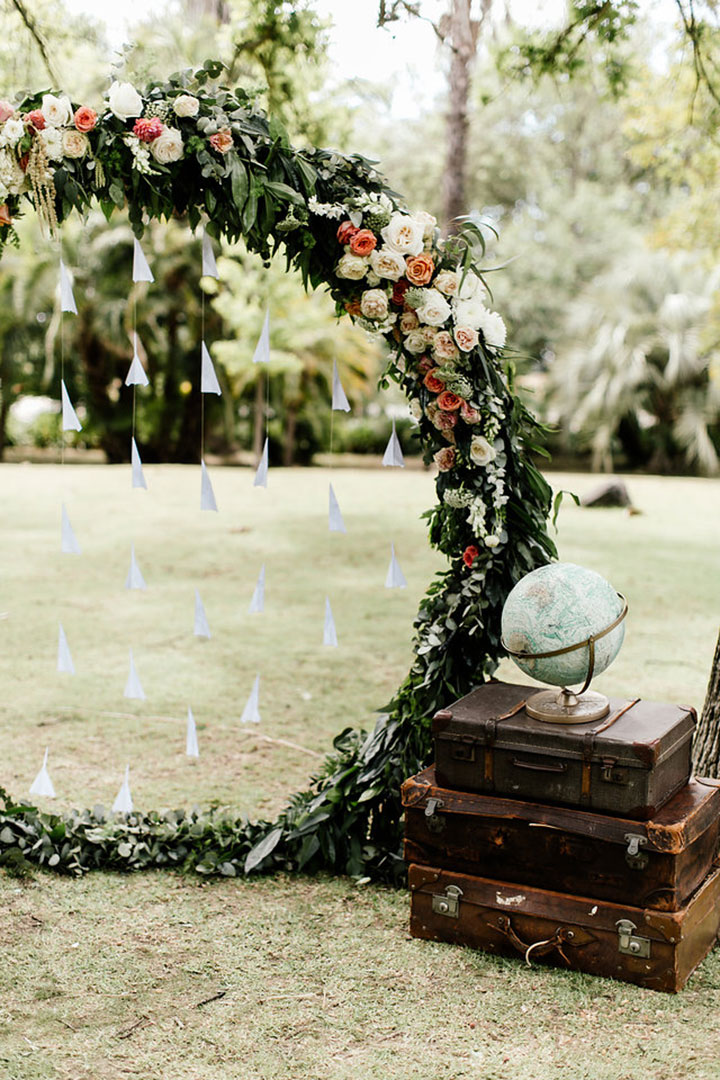 Travel Themed Summer Wedding In South Africa